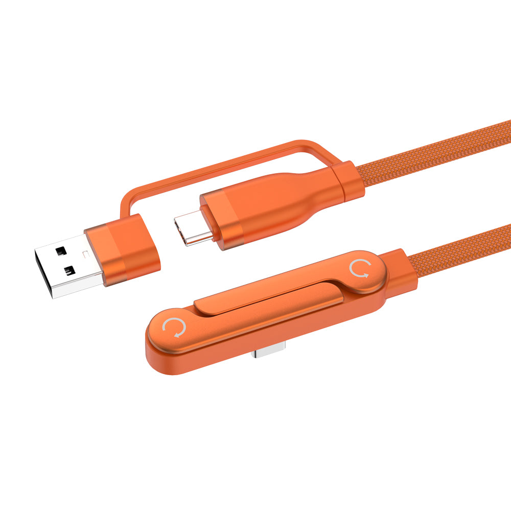 Invisible Stand Cable USB C/A to USB C 6FT