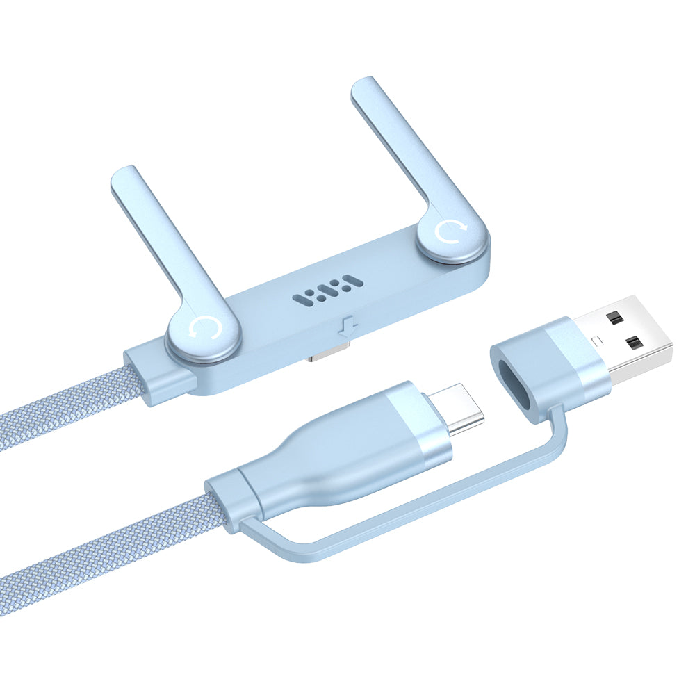 2 In 1 Invisible Holder Charger Cable