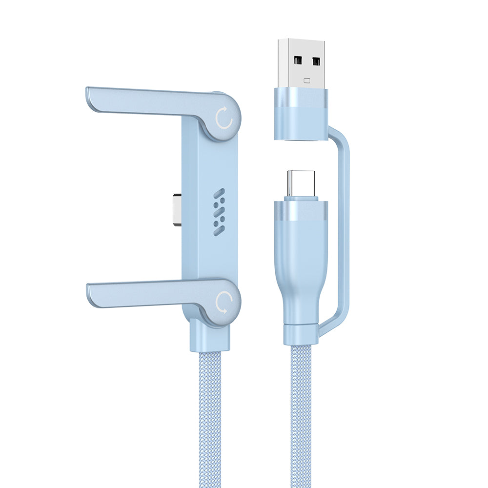 2 In 1 Invisible Holder Charger Cable