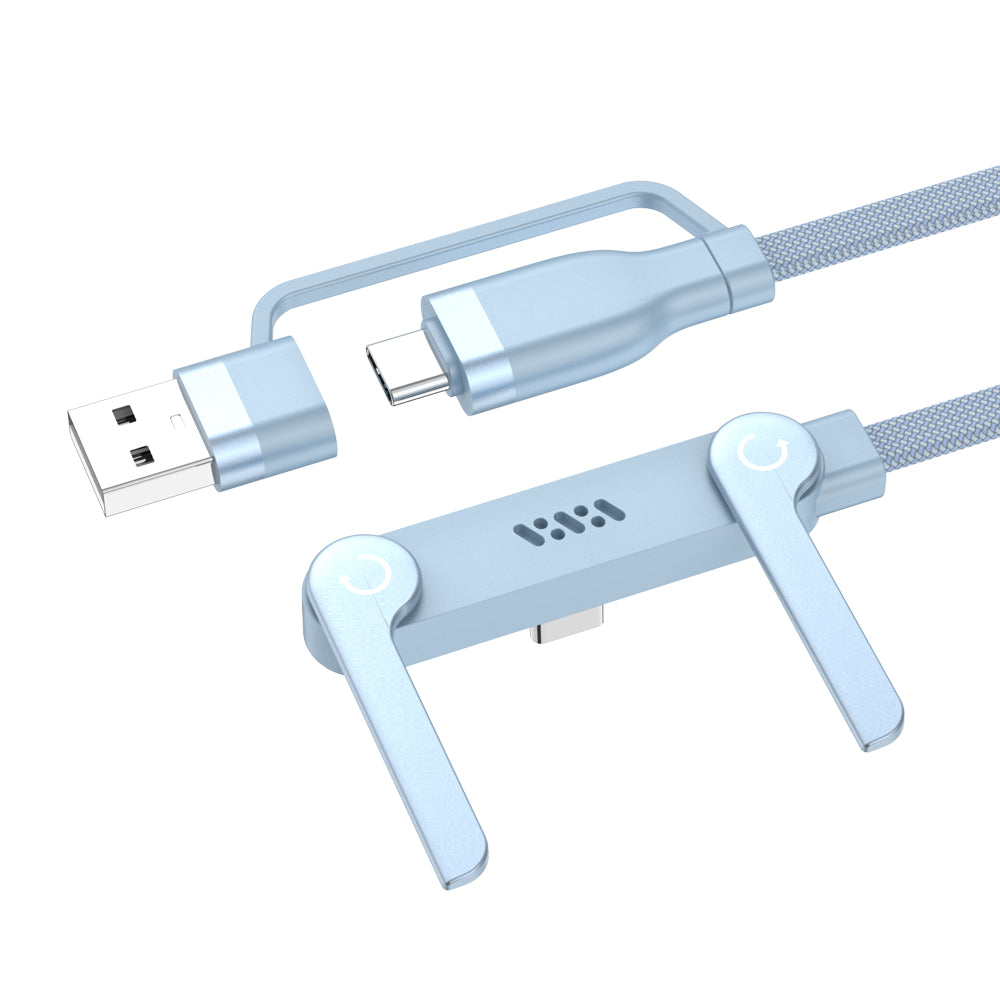 2 In 1 Invisible Holder Charger Cable