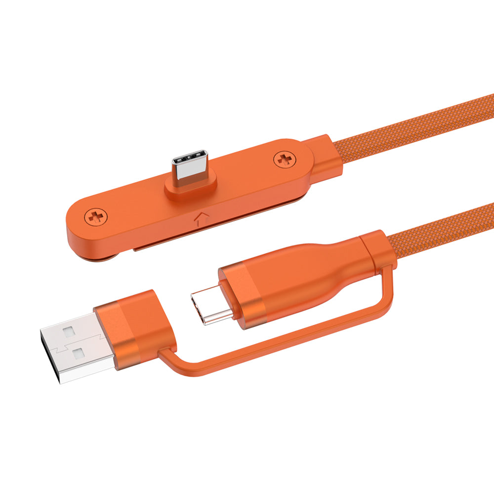 Invisible Stand Cable USB C/A to USB C 6FT