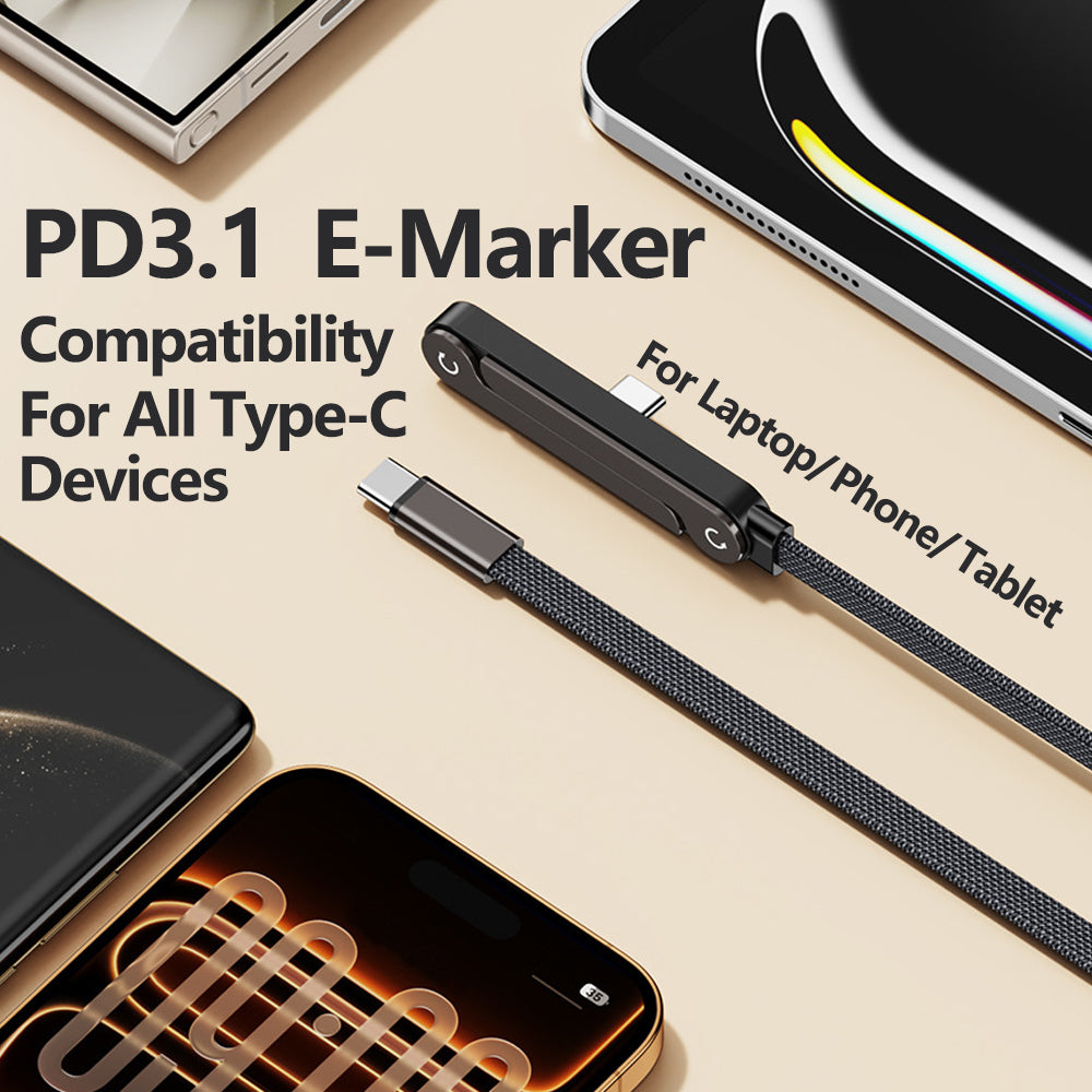 6.6FT USB C To USB C Fast Charge Cable