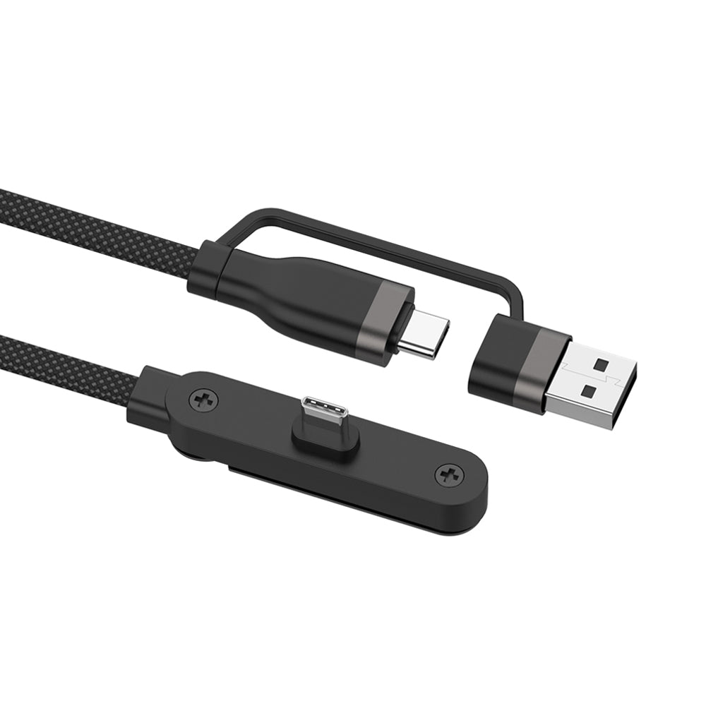 6FT USB C/A to Type C Stand Data Cable